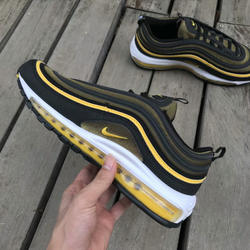 Authentic Nike Air Max 97 Black-Yellow